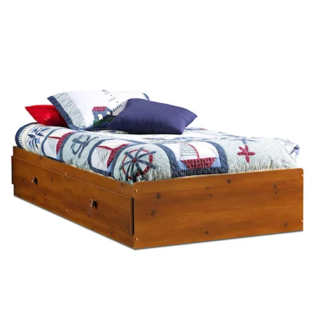 Twin Mates Captain's Storage Bed